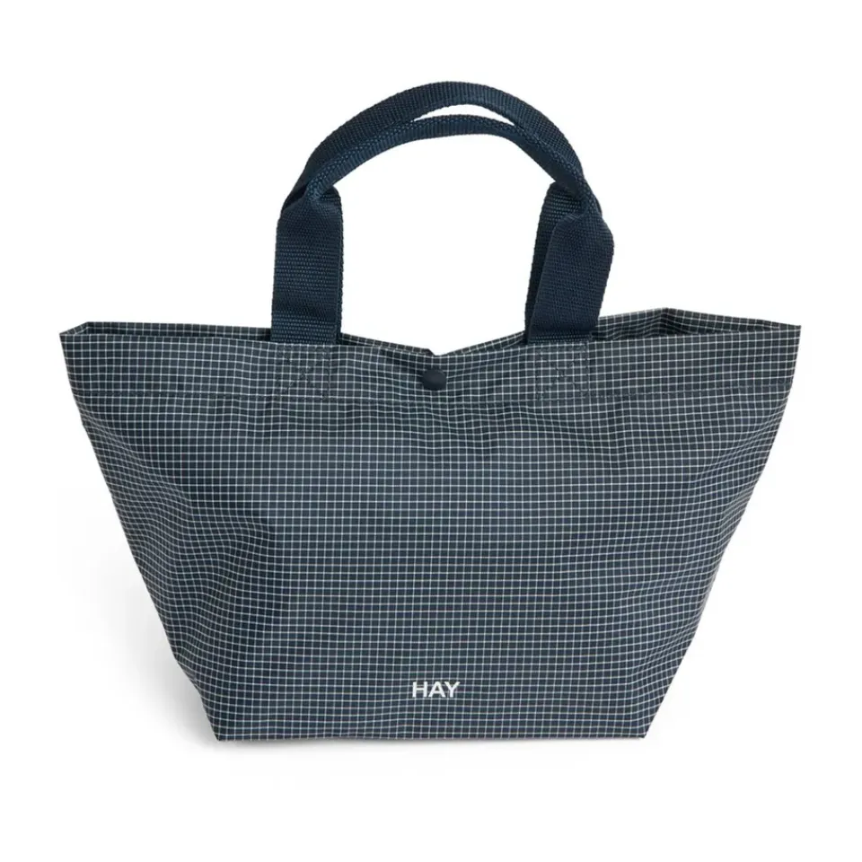 Paniers De Rangement<HAY Sac Grid Everyday Bag, Dark blue, mini