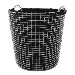 Paniers De Rangement<KORBO Sac pour panier à linge , noir 65 L