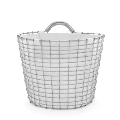 Paniers De Rangement<KORBO Sac pour panier 24, blanc