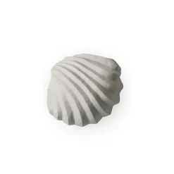 Sculptures & Figurines En Porcelaine<Cooee Design Sculpture The Clam Shell 13 cm, Limestone