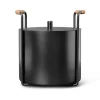 Paniers De Rangement<Ferm Living Seau à cendres et à bois d'allumage Port, Black