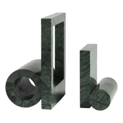 Accessoires Décoratifs<Woud Serre-livres en marbre Booknd, Verte