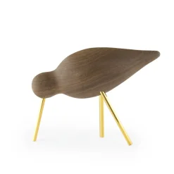 Figurines En Bois<Normann Copenhagen Shorebird noyer-Laiton, Moyen