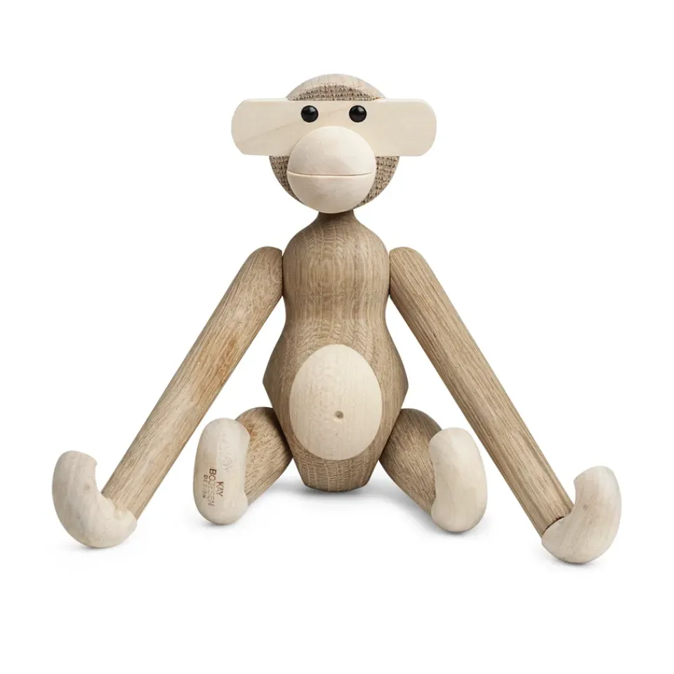 Accessoires Pour Chambre D'Enfants|Accessoires Pour Chambre D'Enfants<Kay Bojesen Denmark Singe en bois Kay Bojesen petit, chêne non traité et érable