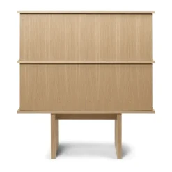 Commodes & Buffets<Ferm Living Stilt sideboard double 109x100 cm, Natural oak