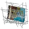 Porte-Revues<Alessi Support pour magazines Blow up, Acier inoxydable