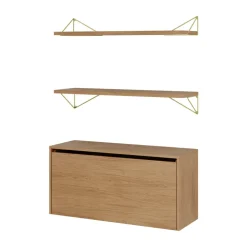 Étagères & Systèmes De Rayonnage<Maze Support Pythagoras, lot de 2, laiton