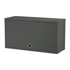 Vitrines & Présentoirs<String Surmeuble , Gris foncé, 78x30 cm