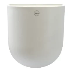 Cache-Pots<DBKD Suspension pot de fleur blanc Cut, x-Large