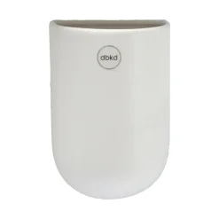 Cache-Pots<DBKD Suspension pot de fleur blanc Cut, Moyen