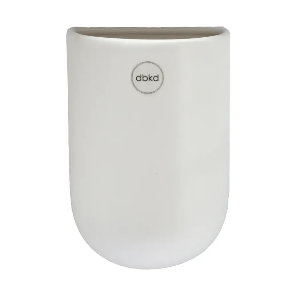 Cache-Pots<DBKD Suspension pot de fleur blanc Cut, Moyen