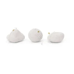 Décorations De Noël<Ferm Living Suspensions pour sapin de Noël Snowball ornaments 3 pièces, White