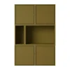 Étagères & Systèmes De Rayonnage<Muuto Système de rangement Stacked buffet configuration 4, Brown green