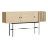 Commodes & Buffets<Woud Table d'appoint Array, 180 cm, Chêne pigmenté blanc
