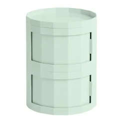 Vitrines & Présentoirs<HAY Table d’appoint Facet Cabinet 20, Soft mint