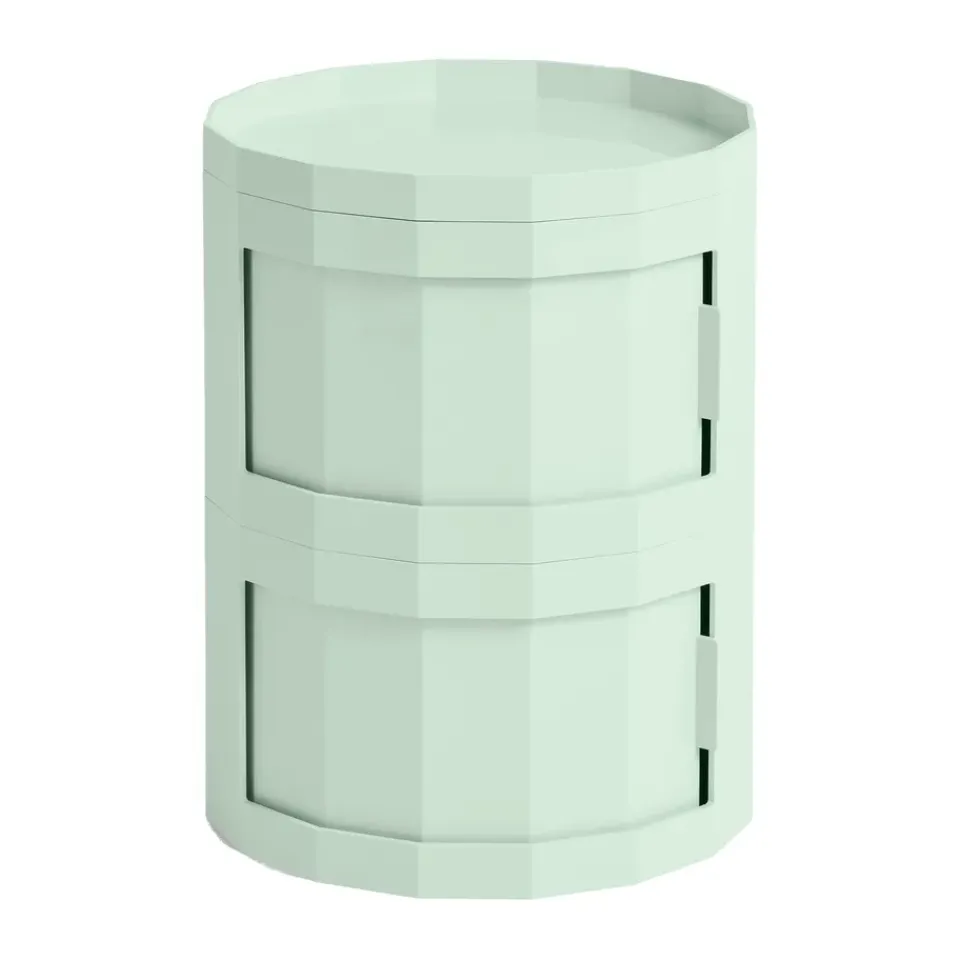 Vitrines & Présentoirs<HAY Table d’appoint Facet Cabinet 20, Soft mint