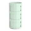 Vitrines & Présentoirs<HAY Table d’appoint Facet Cabinet 30, Soft mint