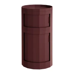 Vitrines & Présentoirs<HAY Table d’appoint Facet Cabinet 110, Burgundy