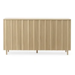 Commodes & Buffets<Normann Copenhagen Table d'appoint Rib 45x159 cm, Chêne
