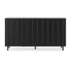 Commodes & Buffets<Normann Copenhagen Table d'appoint Rib 45x159 cm, Noir doux