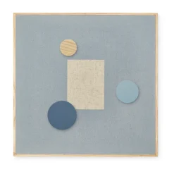 Tableaux Mémo|Accessoires Pour Chambre D'Enfants<Nofred Tableau d'affichage Noticeboard + 3 aimants, Bleu