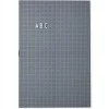 Tableaux Mémo<Design Letters Tableau pour lettres A3 , gris foncé