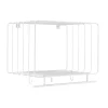 Patères & Étagères<Scandi Living Étagère à chapeaux Nod 45 cm, White