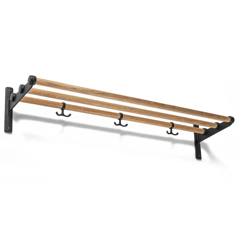 Patères & Étagères<Essem Design Étagère à chapeaux, étagère à chaussures Nostalgi, chêne, noir