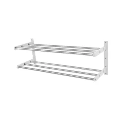 Rangements À Chaussures<Scherlin Étagère à chaussures 12, Acier/blanc-aluminium laqué blanc