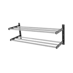 Rangements À Chaussures<Scherlin Étagère à chaussures 12, acier/noir, aluminium laqué noir