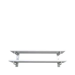 Rangements À Chaussures<Scherlin Étagère à chaussures 7, blanc, mural, aluminium, 2 niveaux