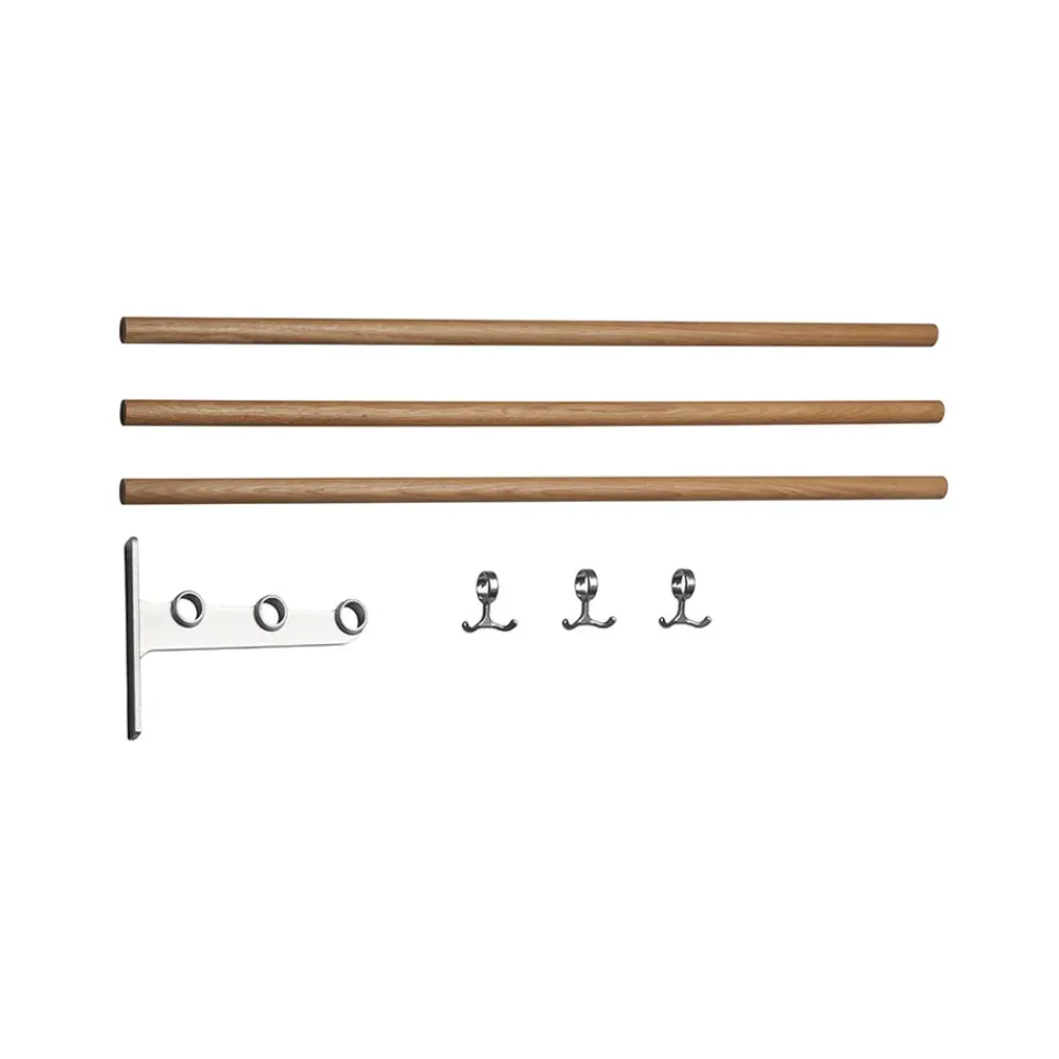 Patères & Étagères<Essem Design Étagère à chaussures/à chapeaux Nostalgi à assembler, chêne, structure en aluminium