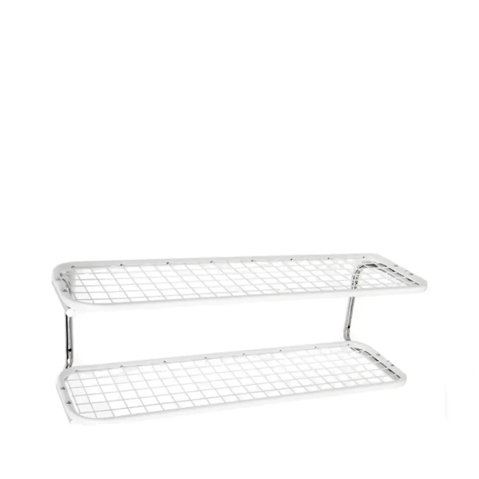 Rangements À Chaussures<Essem Design Étagère à chaussures Classic 650, blanc/chrome, 2 niveaux, 120 cmn