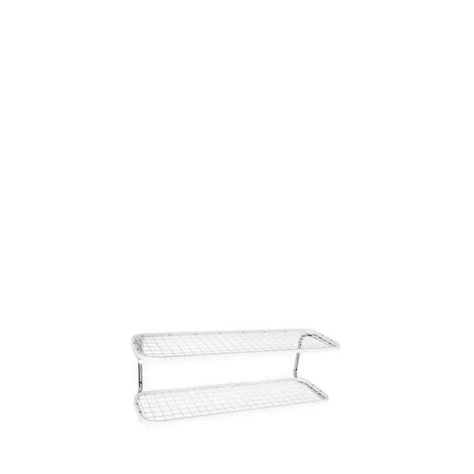 Rangements À Chaussures<Essem Design Étagère à chaussures Classic 650, blanc/chrome, 2 niveaux, 50 cm