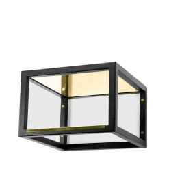 Patères & Étagères<Scherlin Étagère d'entrée 11 Mini, noir/laiton