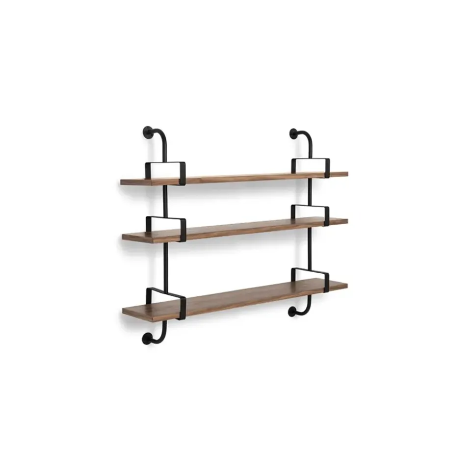 Étagères & Systèmes De Rayonnage<GUBI Étagère murale Demon 3 niveaux, walnut, 155 cm