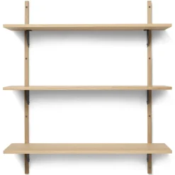 Étagères & Systèmes De Rayonnage<Ferm Living Étagère Sector triple wide, Chêne-noir