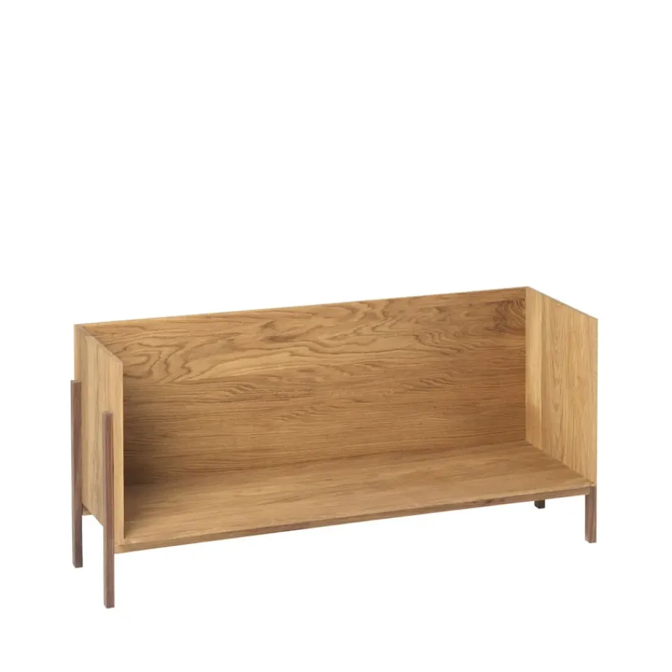 Étagères & Systèmes De Rayonnage<Kristina Dam Studio Étagère Stack, oak, single, pieds en chêne huilé foncé