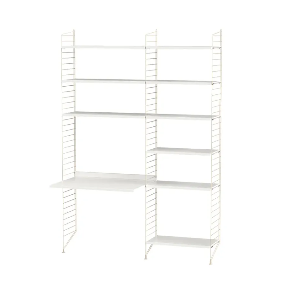 Rangements Pour Les Chambres D'Enfants<String Étagère , blanc, 78x30 cm, lot de 3