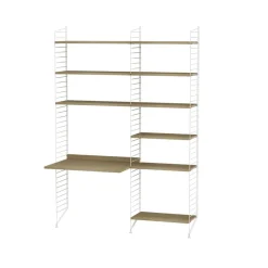 Rangements Pour Les Chambres D'Enfants<String Étagère , chêne, 78x30 cm, lot de 3