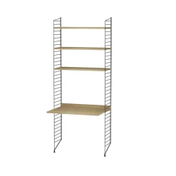 Rangements Pour Les Chambres D'Enfants<String Étagère , chêne, 78x30 cm, lot de 3