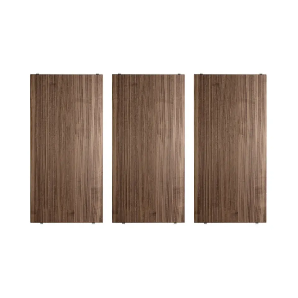 Étagères & Systèmes De Rayonnage<String Étagère , noyer, 58x30 cm, lot de 3