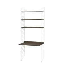 Rangements Pour Les Chambres D'Enfants<String Étagère , noyer, 78x30 cm, lot de 3