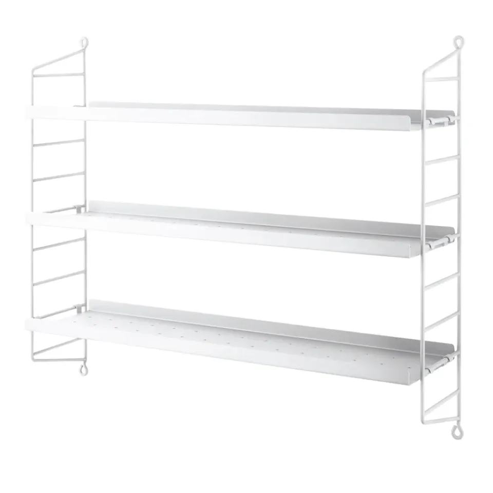 Étagères & Systèmes De Rayonnage<String Étagère Pocket métal, Blanc