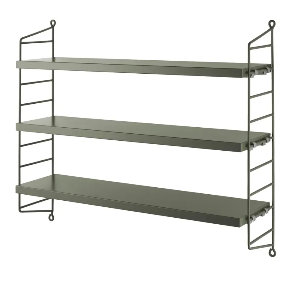 Étagères & Systèmes De Rayonnage<String Étagère Pocket sage, Sage (vert)
