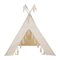 Accessoires Pour Chambre D'Enfants|Accessoires Pour Chambre D'Enfants<Bloomingville Tente Fardin Tipitält 110x110x140 cm, Nature