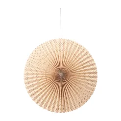 Accessoires Décoratifs|Décorations De Noël<Broste Copenhagen Étoile de l'avent rosace Stella L Ø60 cm, Natural-pompeian red