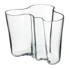 Vases<Iittala Vase Alvar Aalto transparent, 16 cm