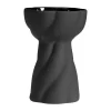 Vases<Cooee Design Vase ampoule Twist 12,8 cm, Noir