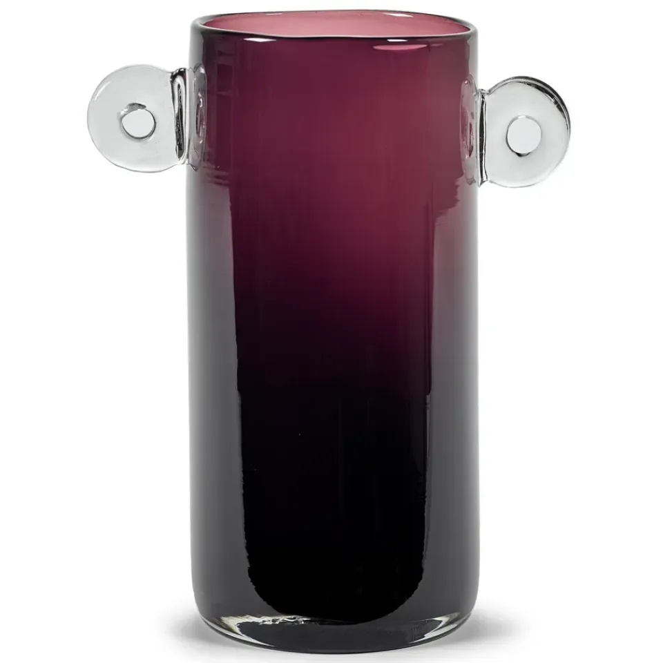 Vases<Serax Vase avec anse Wind & Fire 31 cm, Aubergine